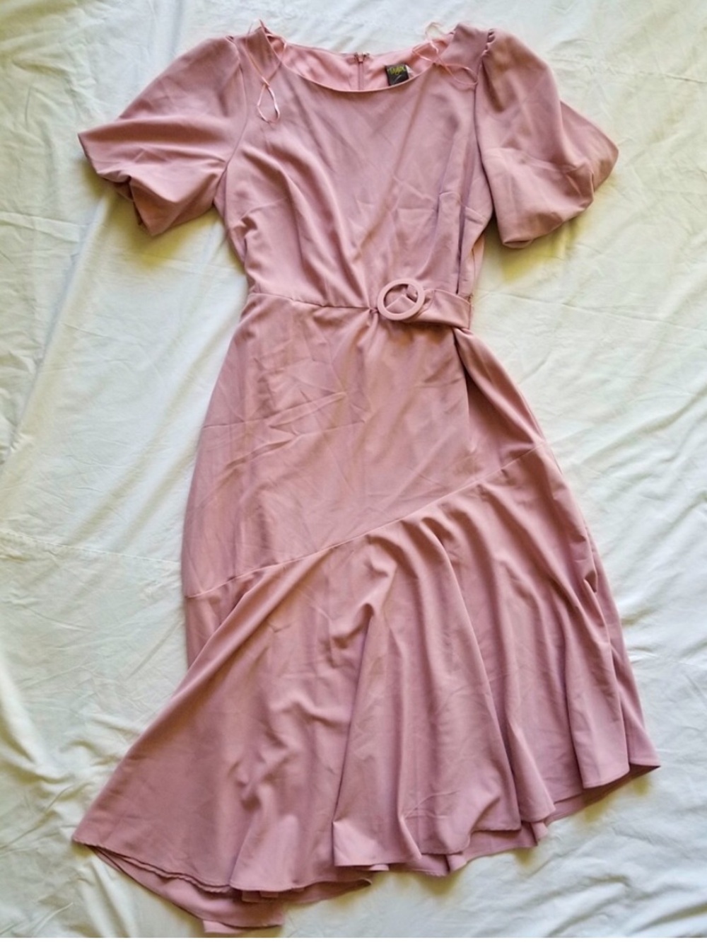 Blush TAYLOR asymmetrical midi dress NWT size 16 - Picture 2 of 15